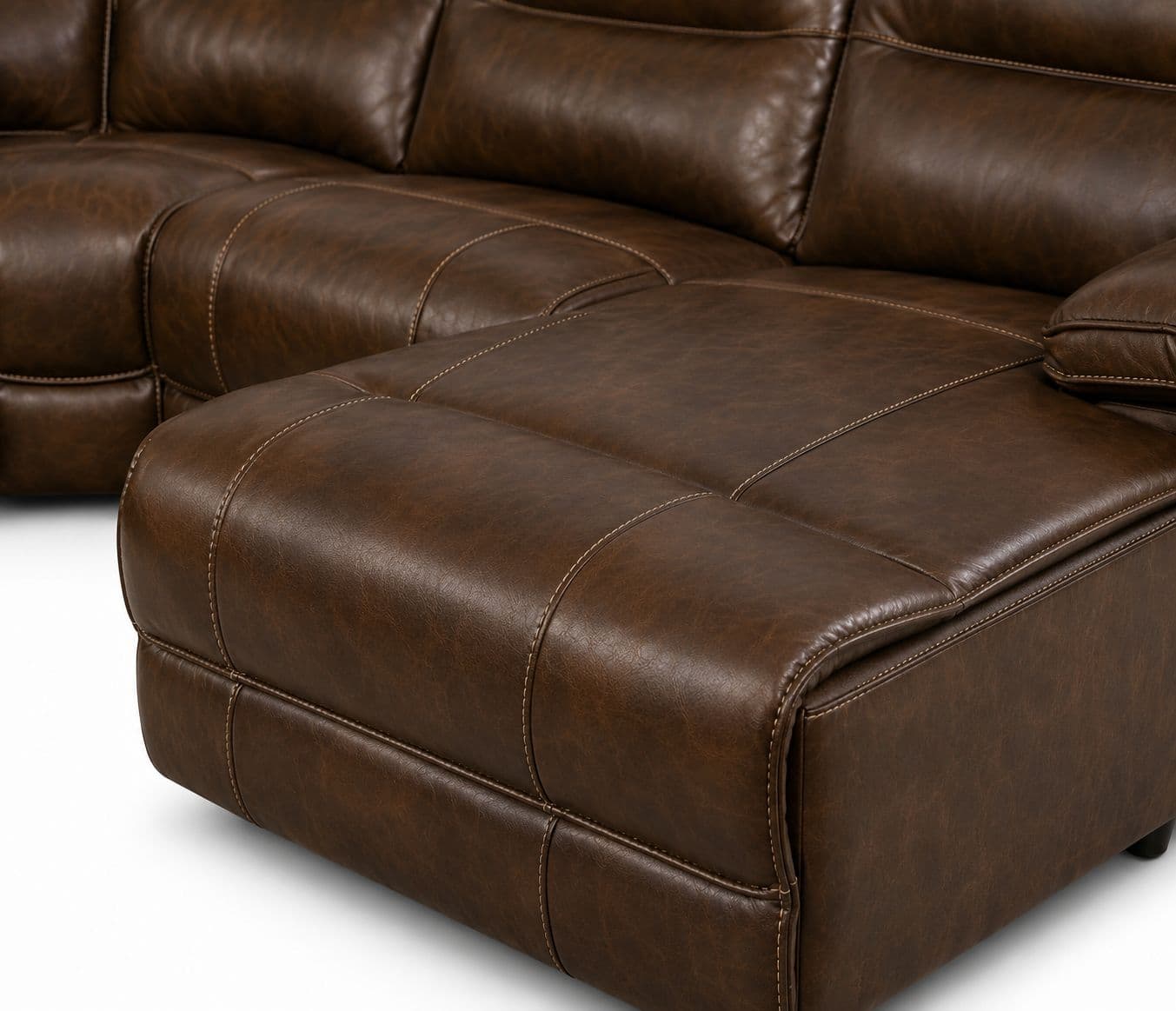 Image 7 for Manwah UX70048HM L-Shape Power Recliner Leather