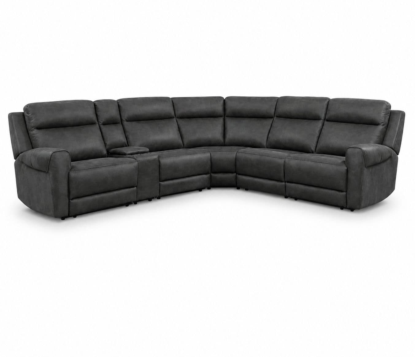 Image 4 for Manwah 71128M L-Shape Power Recliner Fabric