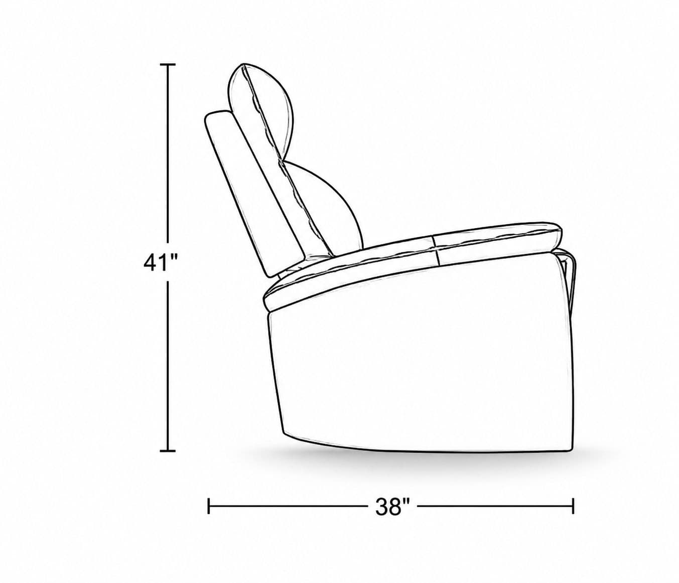 Image 9 for Manwah UK70765M Single Seater Power Recliner