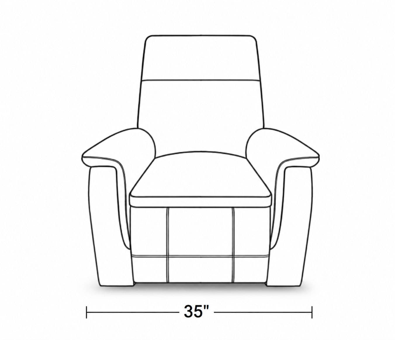 Image 8 for Manwah UK70765M Single Seater Power Recliner