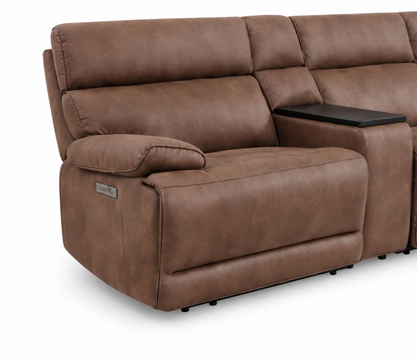 Image 3 for Manwah 71287M L-Shape Power Recliner Fabric (HYD)