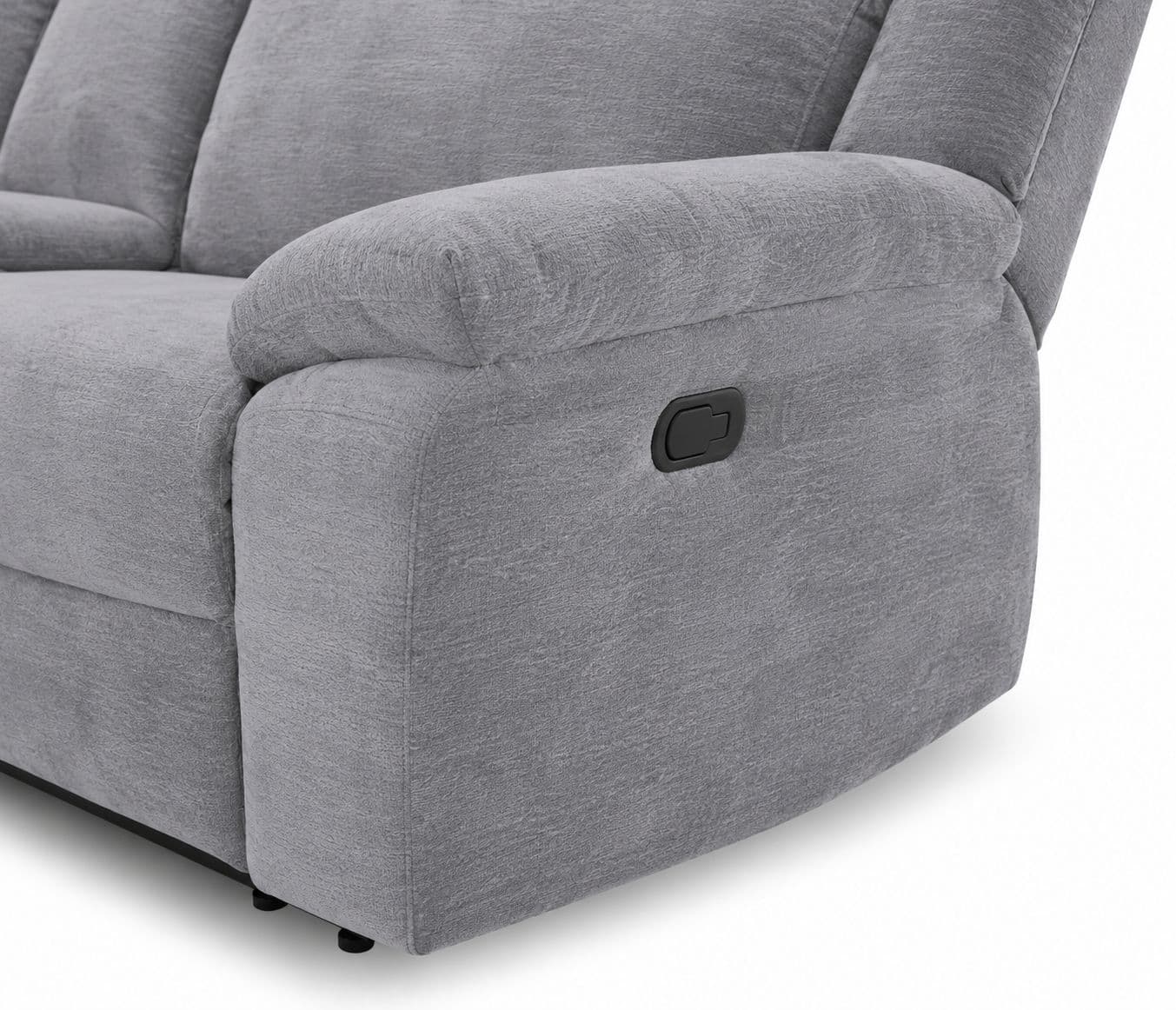Image 4 for Manwah 70829M L-Shape Power Recliner Fabric