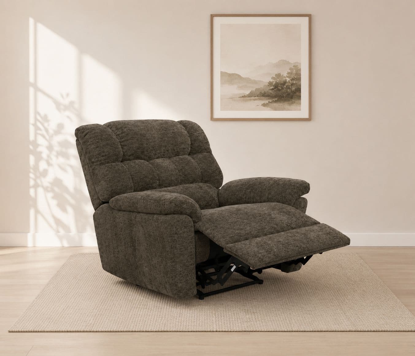 Image 1 for Manwah K70959X Single Seater Power Recliner Fabric
