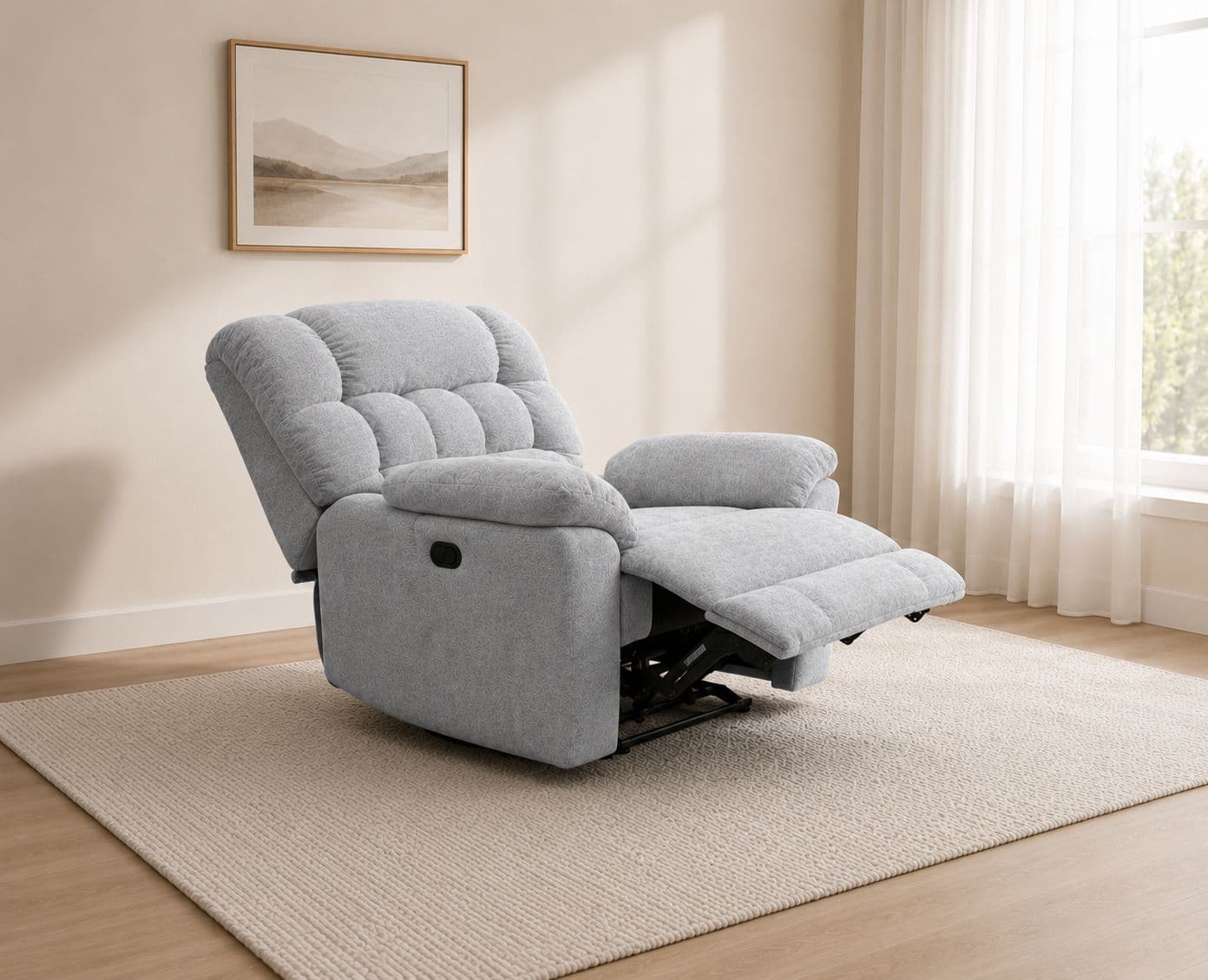 Image 1 for Manwah K70959X Single Seater Power Recliner Fabric