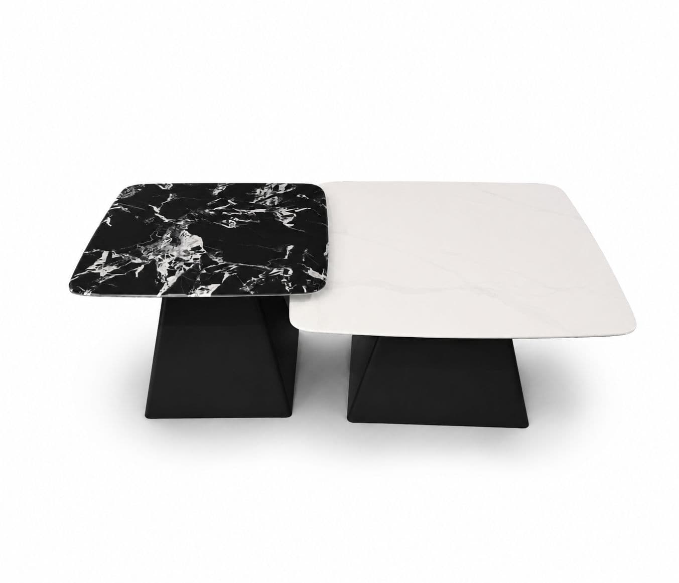 Image 5 for B672 Center Table Marble Top And Metal Base (HYD)