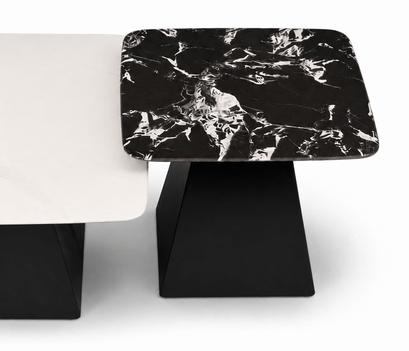 Image 7 for B672 Center Table Marble Top And Metal Base (HYD)
