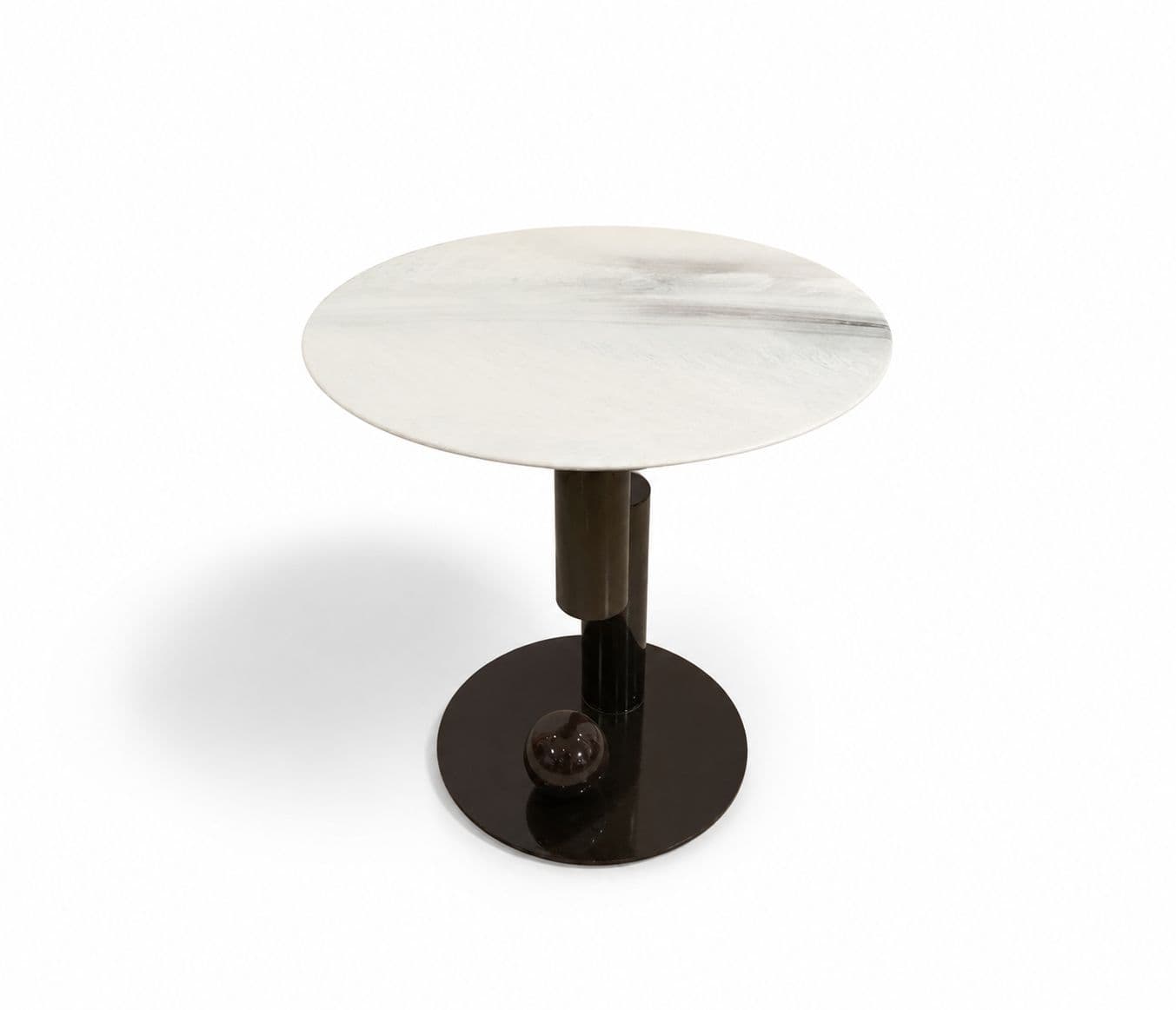 Image 4 for Corner Table D-13 Ceramic Top And Metal Base (HYD)