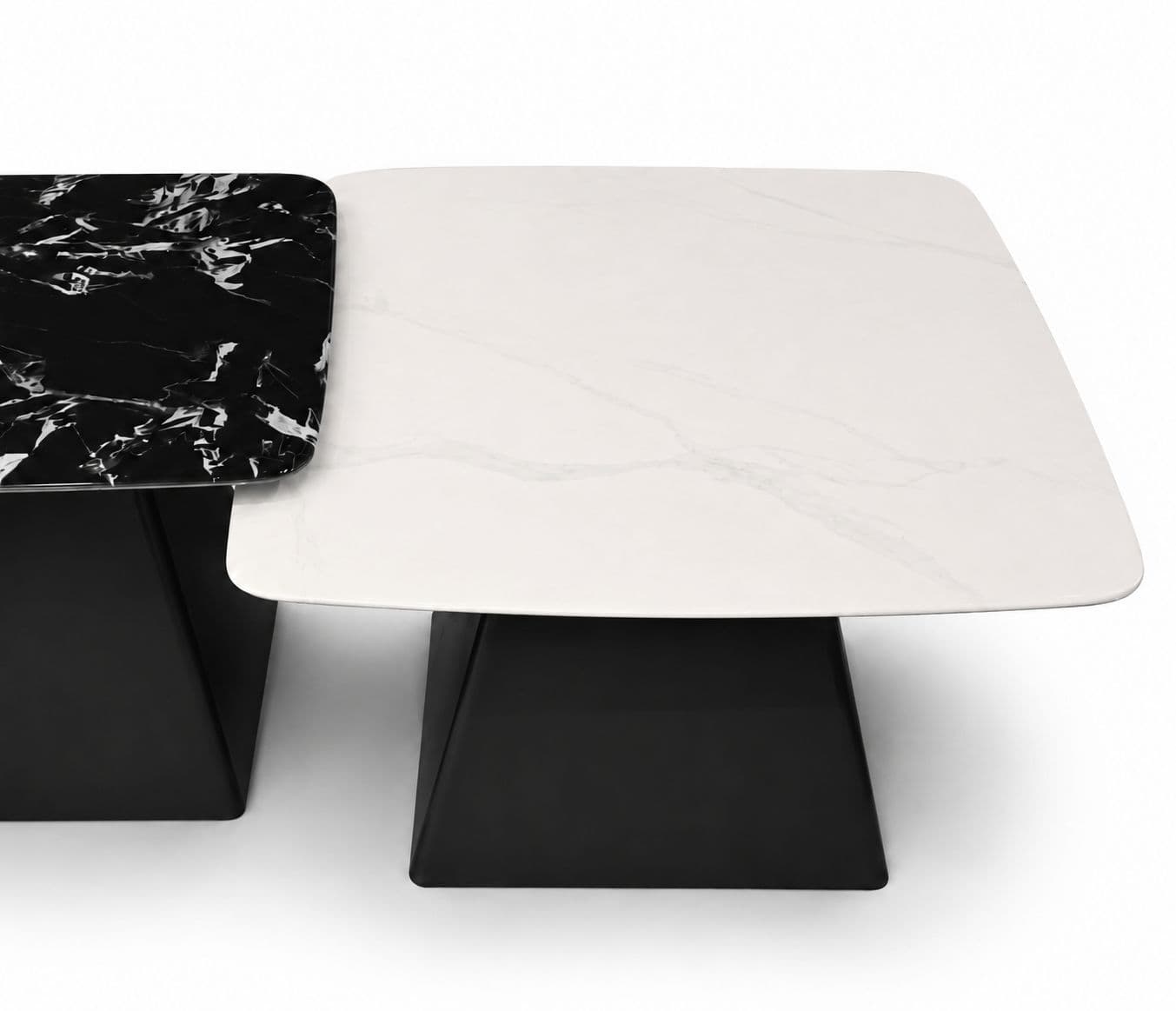 Image 8 for B672 Center Table Marble Top And Metal Base (HYD)
