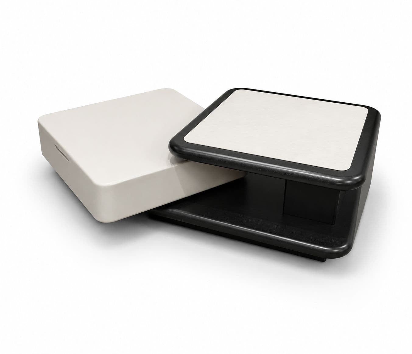 Image 5 for Center Table B802 With Drawer Marble And Wooden Top With Duco Paint (HYD)