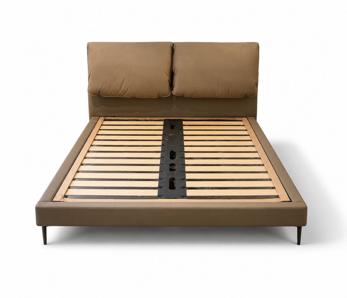 Image 7 for 2329(M08) King Size Leather Upholstery With pin Wood Frames