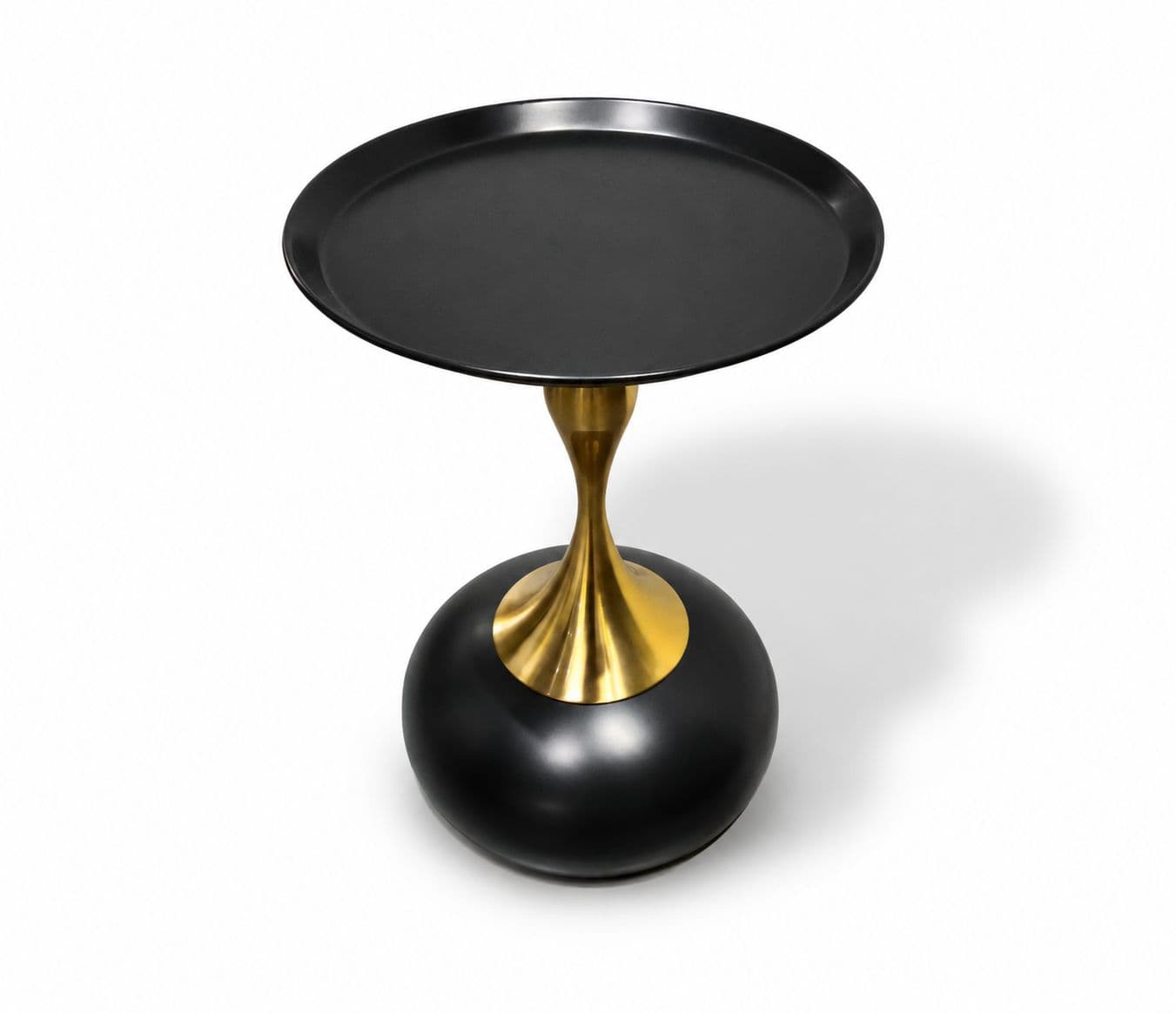 Image 6 for Corner Table 022 Coffee Table Black With Metal (HYD)