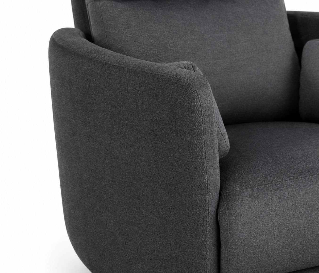 Image 3 for Manwah K70227M Single Seater Power Recliner Fabric (WH)