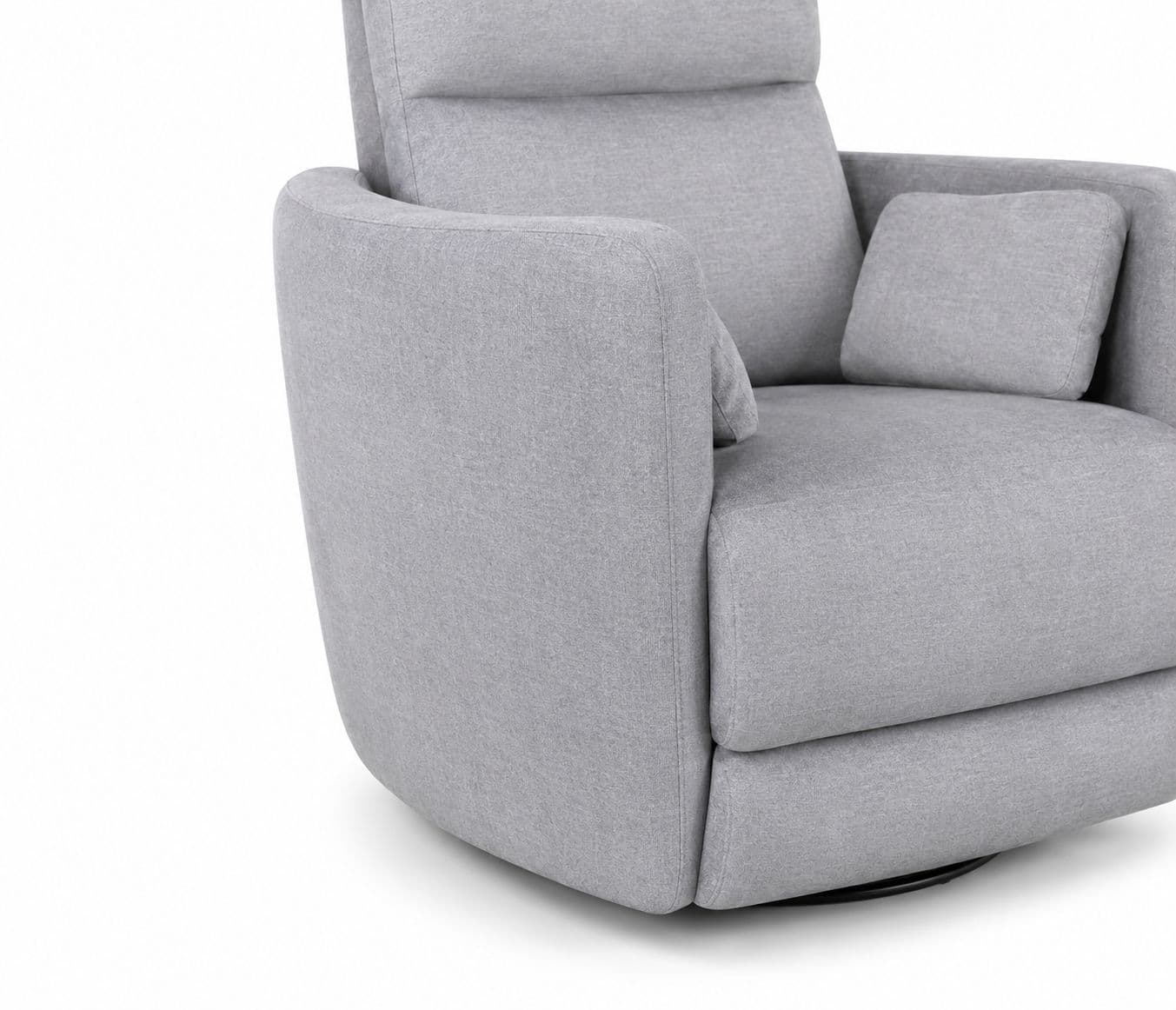 Image 3 for Manwah K70227M Single Seater Swivel Recliner Fabric (BTM)