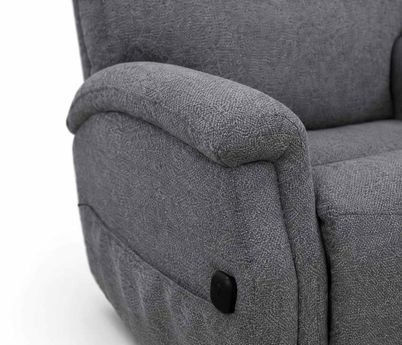 Image 3 for Manwah K70878M Single Seater Lift Chair Power Recliner Fabric (BWD)