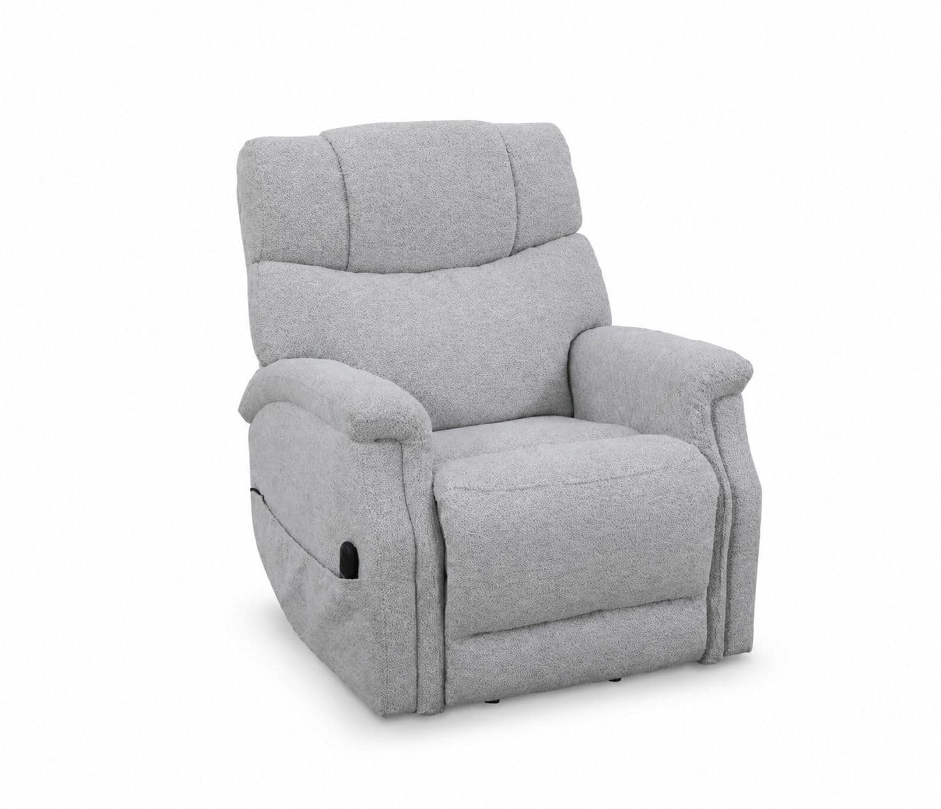 Image 2 for Manwah K70878M Single Seater Lift Chair Power Recliner Fabric (WH)