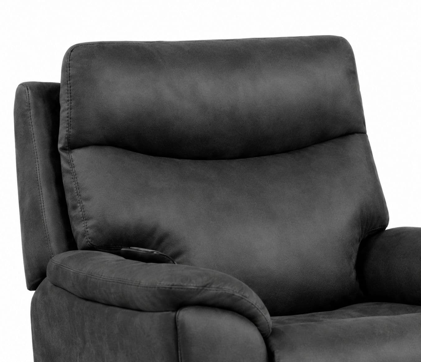 Image 4 for Manwah K70927BM Single Seater Lift Chair Power Recliner Fabric