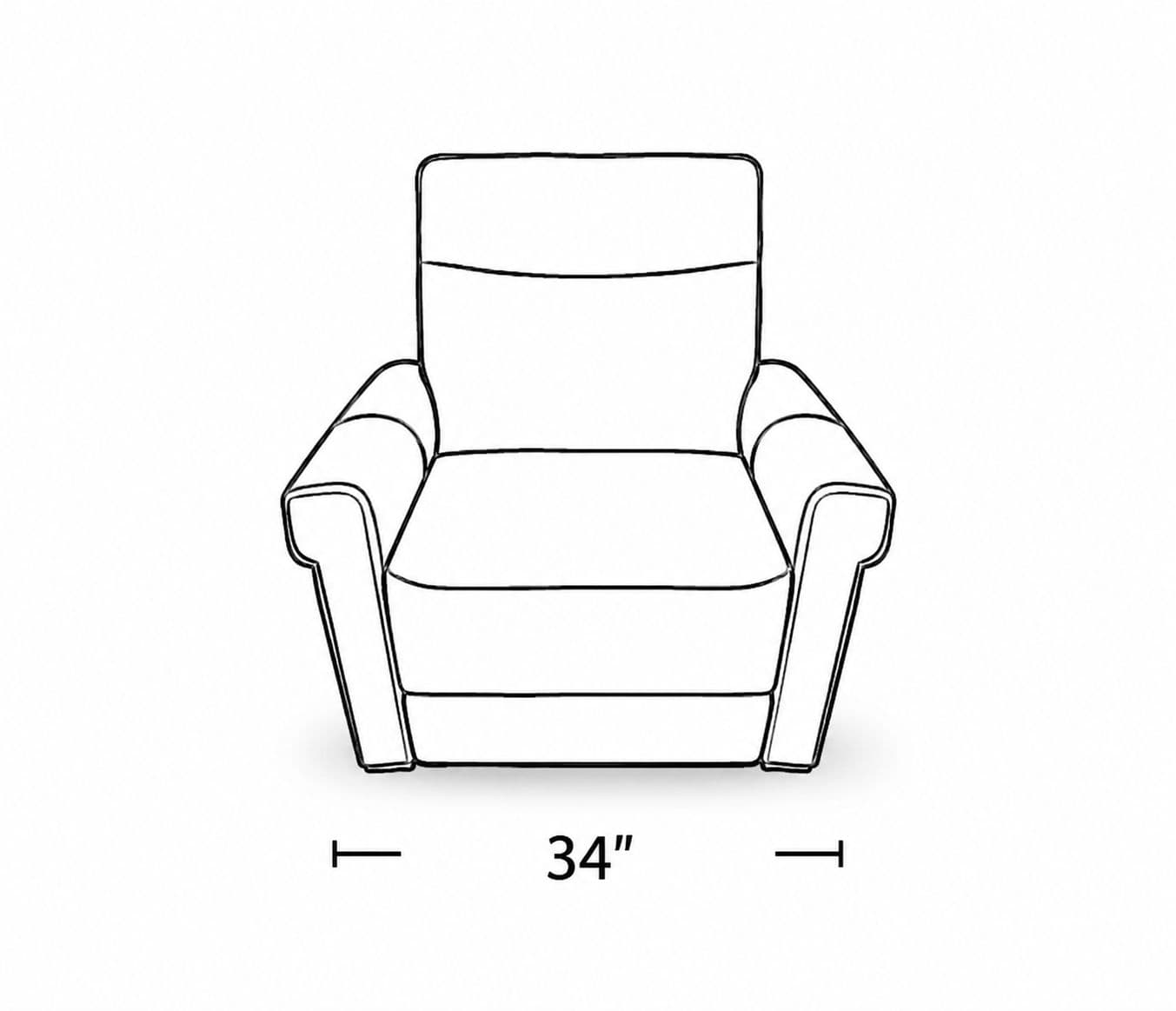 Image 8 for Manwah K70876M Single Seater Lift Chair Power Recliner Fabric (WH)