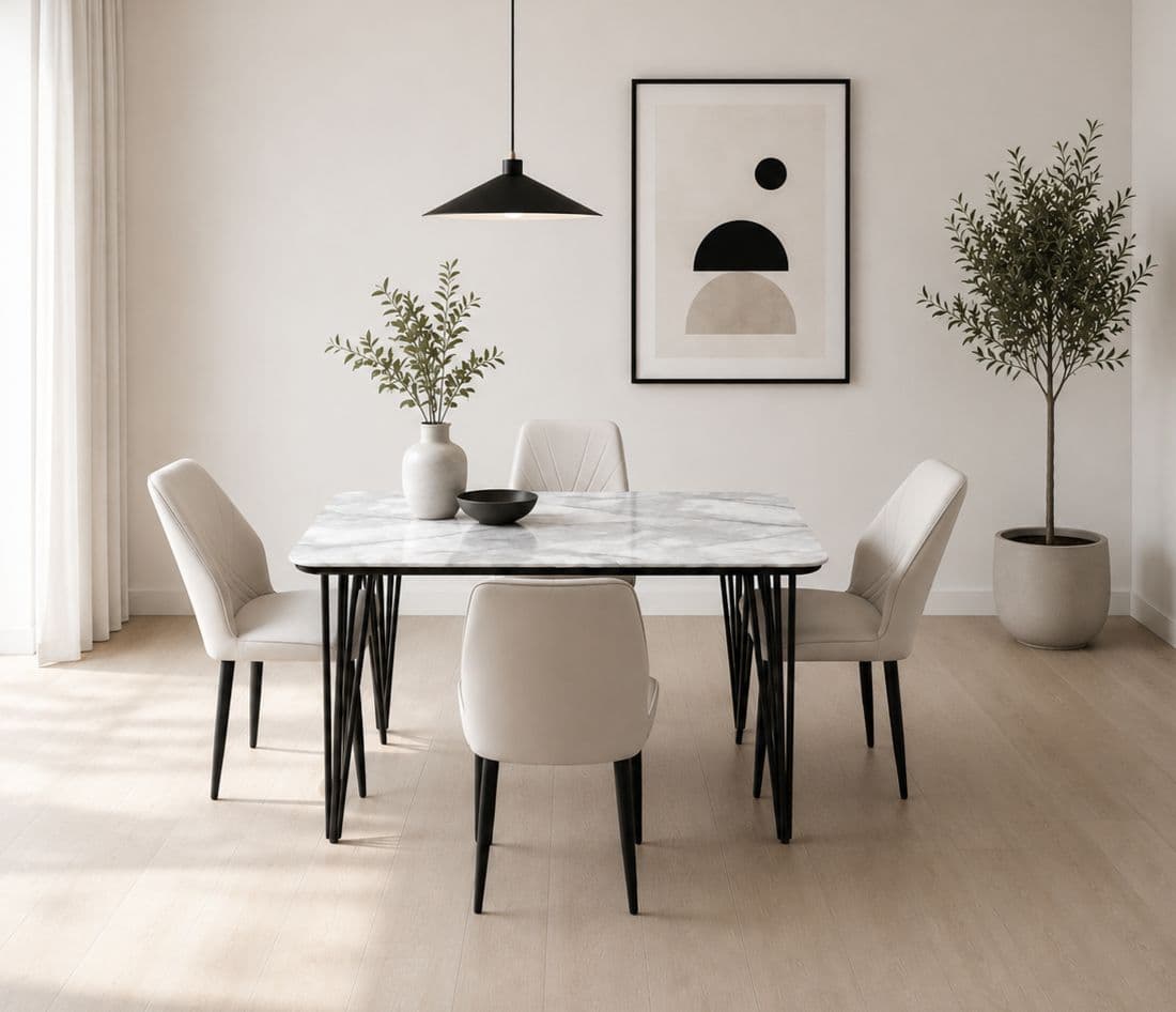 Image 1 for P132-9631 Table/172 Chair Full Coffee (BTM)