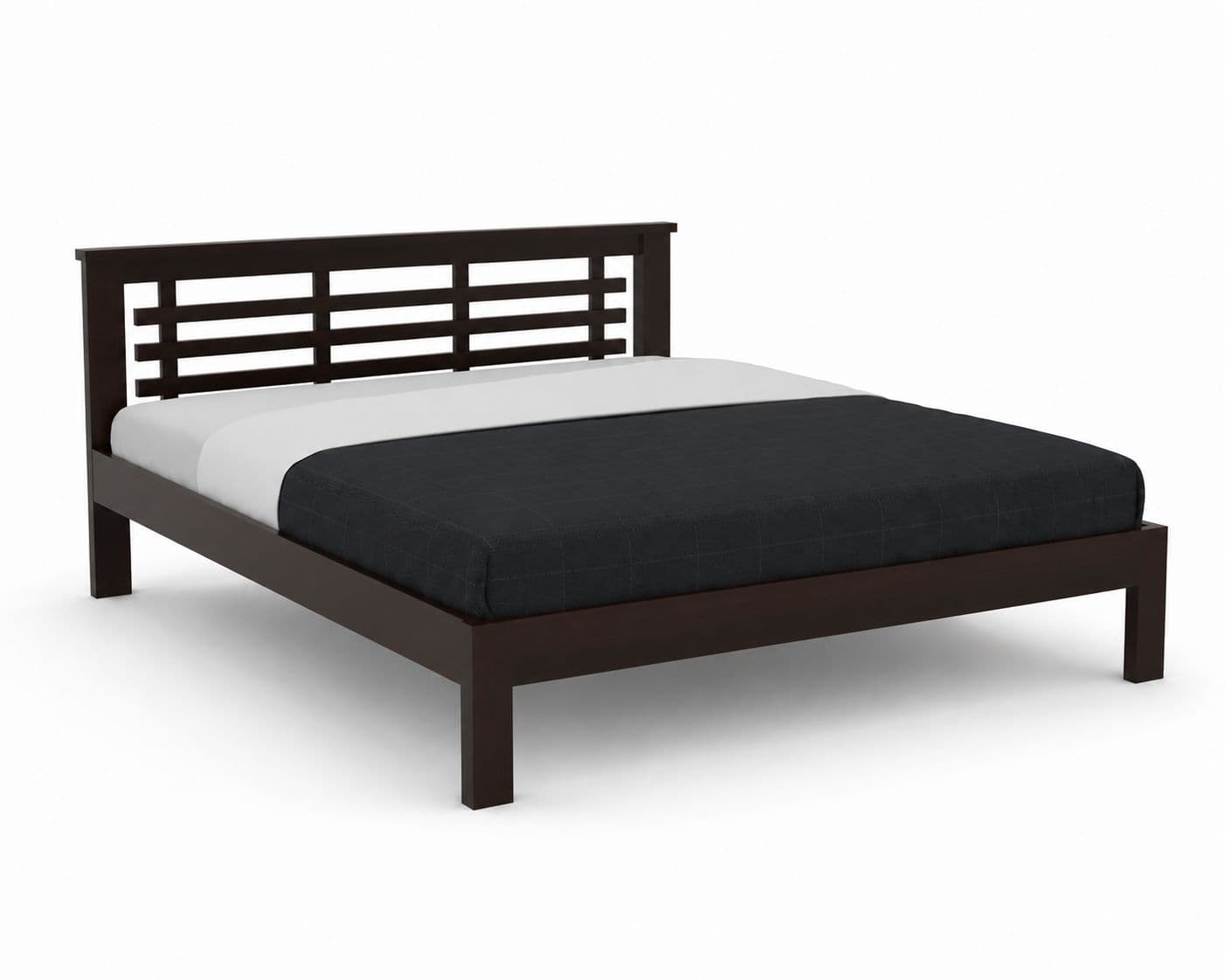 Image 2 for Sage Plain Sheesham Wood Bed (WI)