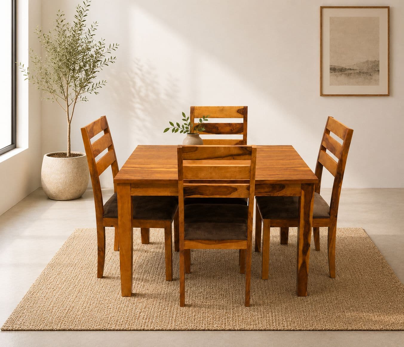 Image 1 for Stassy Dining Table 4+1 Seater (EC)