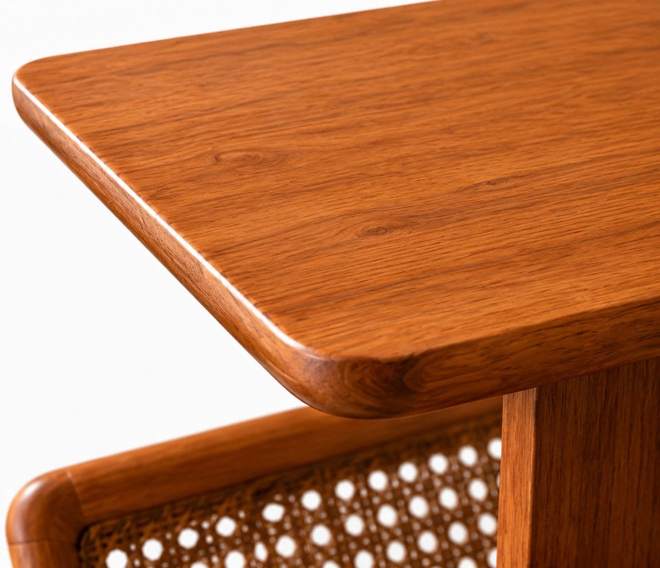 Image 4 for Meher Side Table Magazine Rack Sheesham Wood (WI)