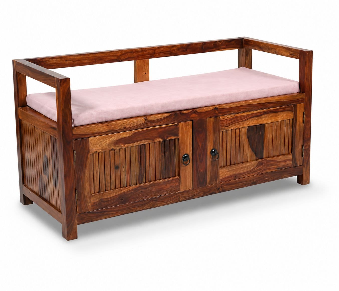 Image 3 for Zylo 2 Door Shoerack Sheesham Wood (WI)