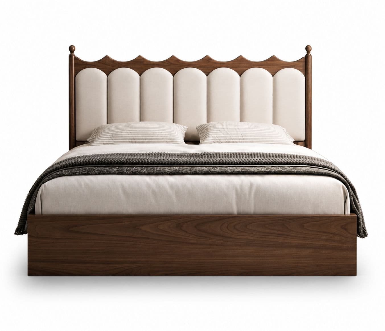 Image 3 for Vienna Hydraulic Bed-King Sheesham Wood (WI)