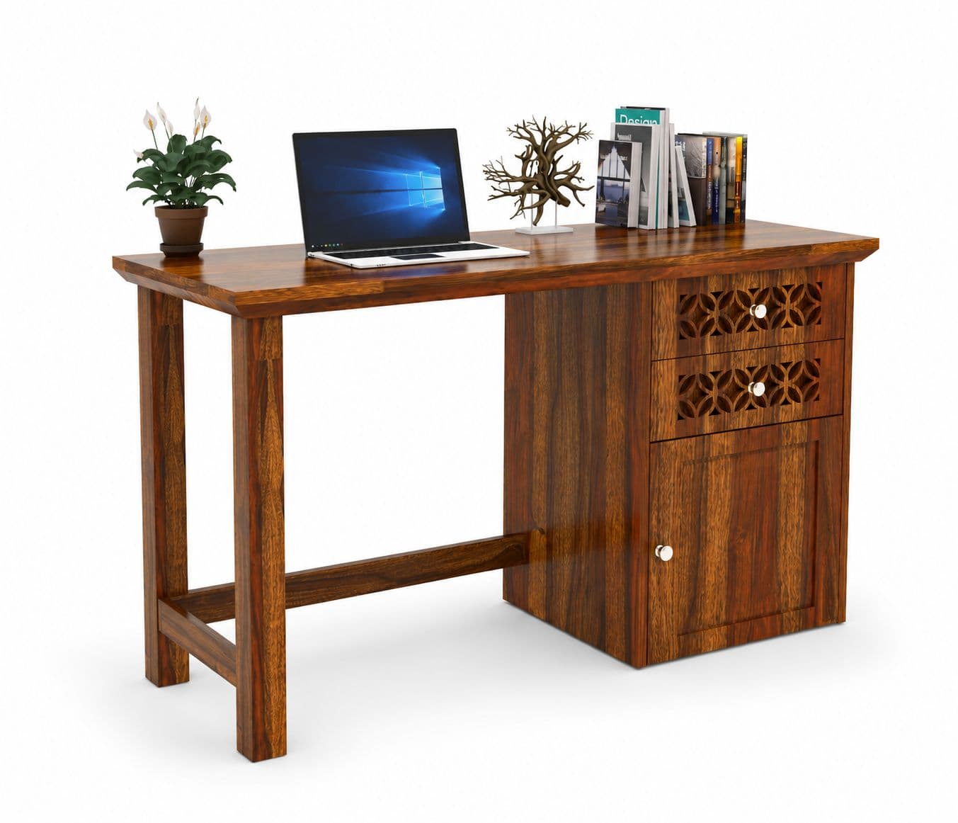 Image 4 for Lana Study Table & Chair Sheesham Wood (WI)