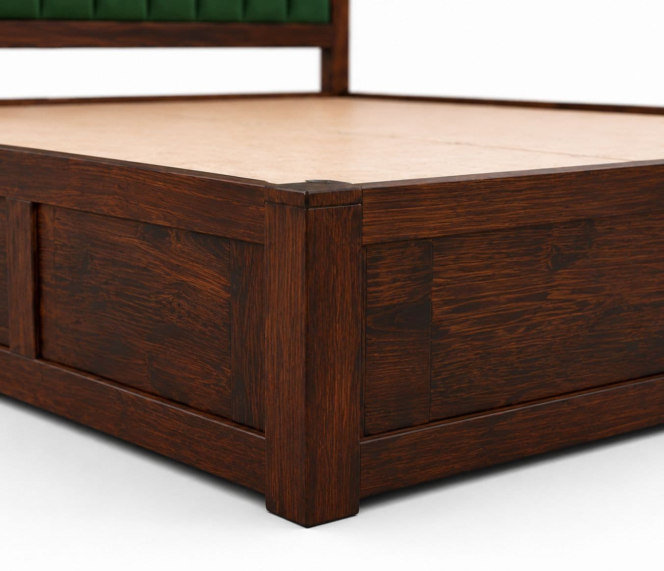 Image 5 for Oslo Hydraulic Bed - King Sheesham Wood Bed (WI)