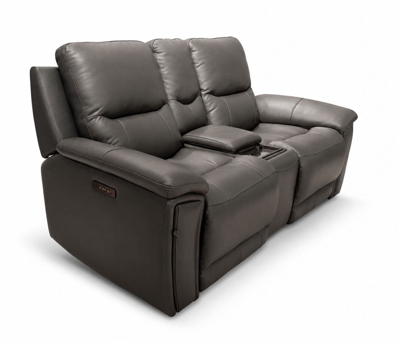 Image 9 for Manwah U71191M 2 Seater Dual Motor Recliner Body Touch Leather (KORA)