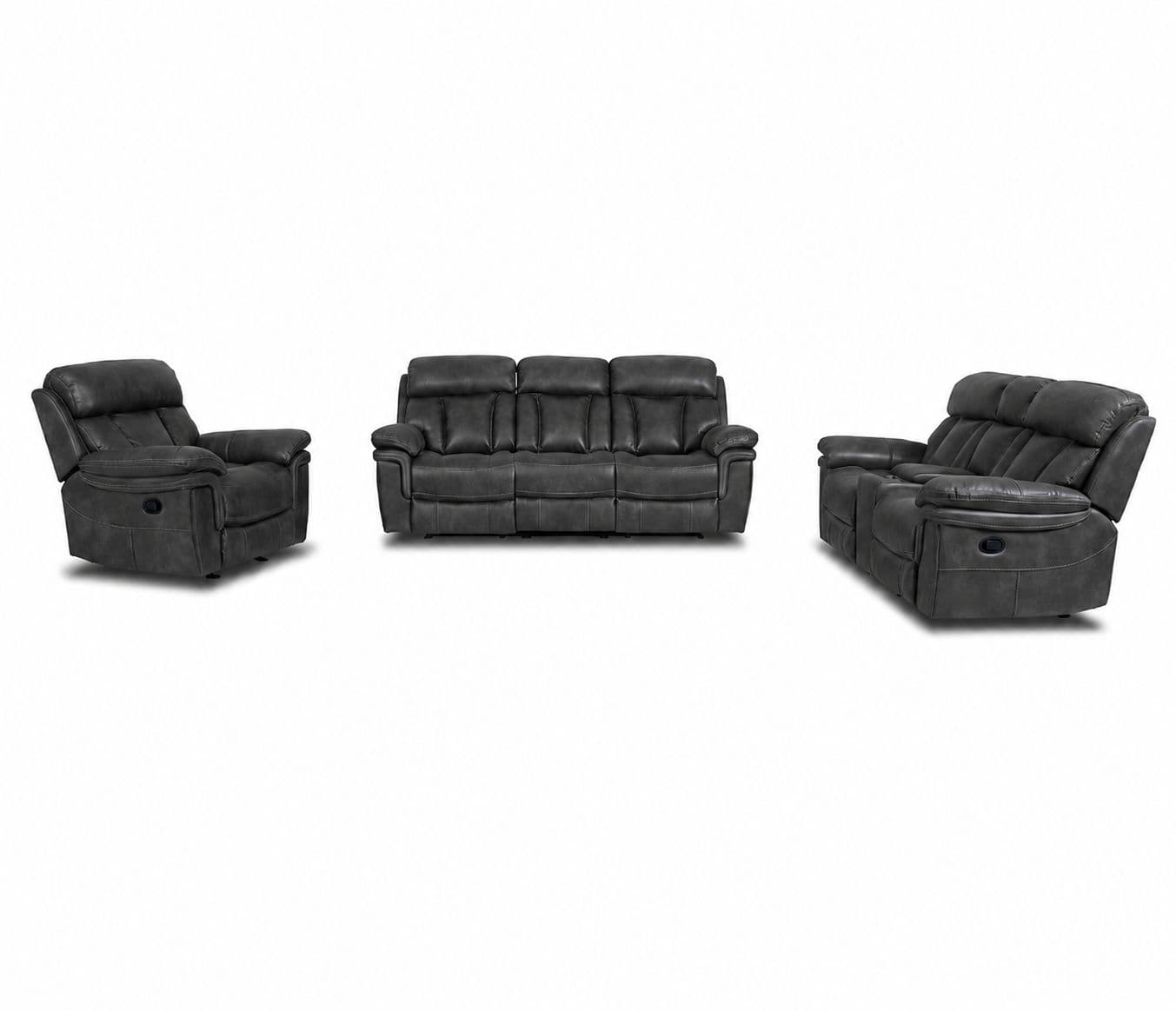 Image 2 for Manwah XW9597M 3+2+1 Power Recliner Fabric