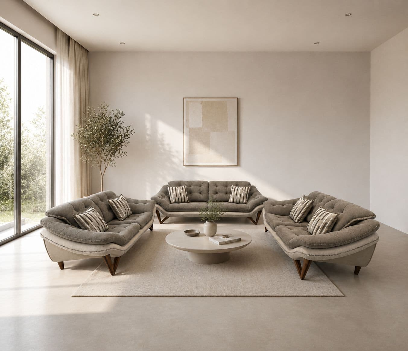 Milano Sofa Set 3+2+2 (OWD)