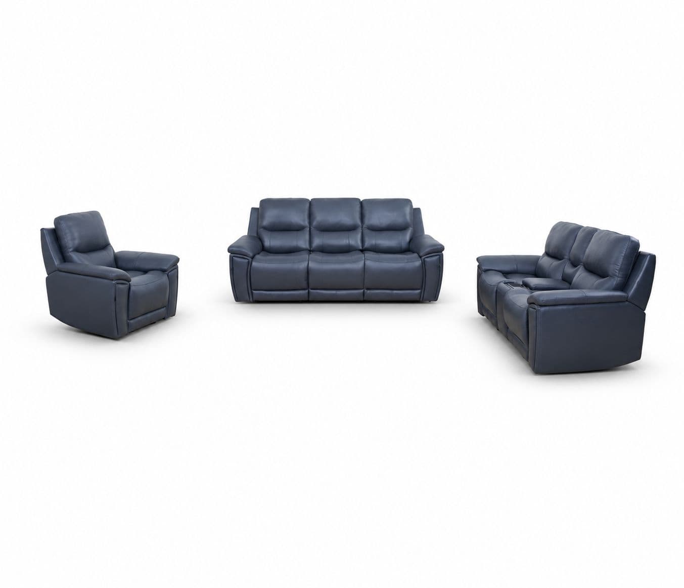 Image 2 for Manwah U71191M Power Recliner Leather