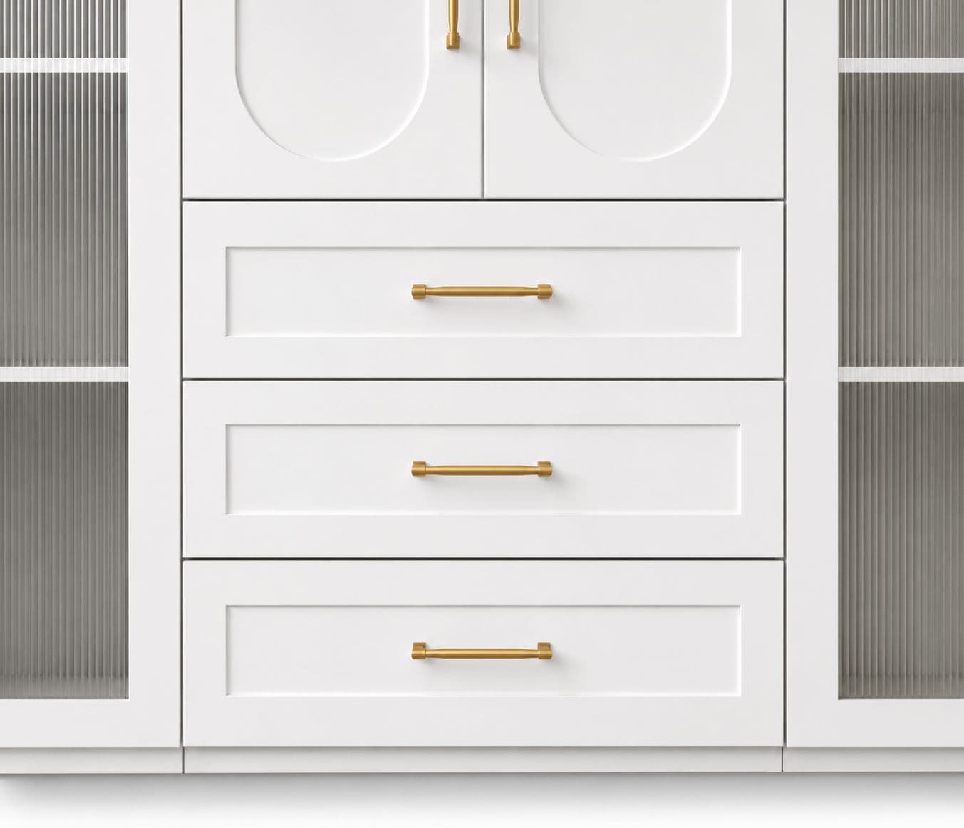 Image 10 for 45006 Bedroom Set Size 72x78 With Hydraulic Storage 2 Bed Side Table + 6 Door Wardrobe (BTM)(WF OTD)