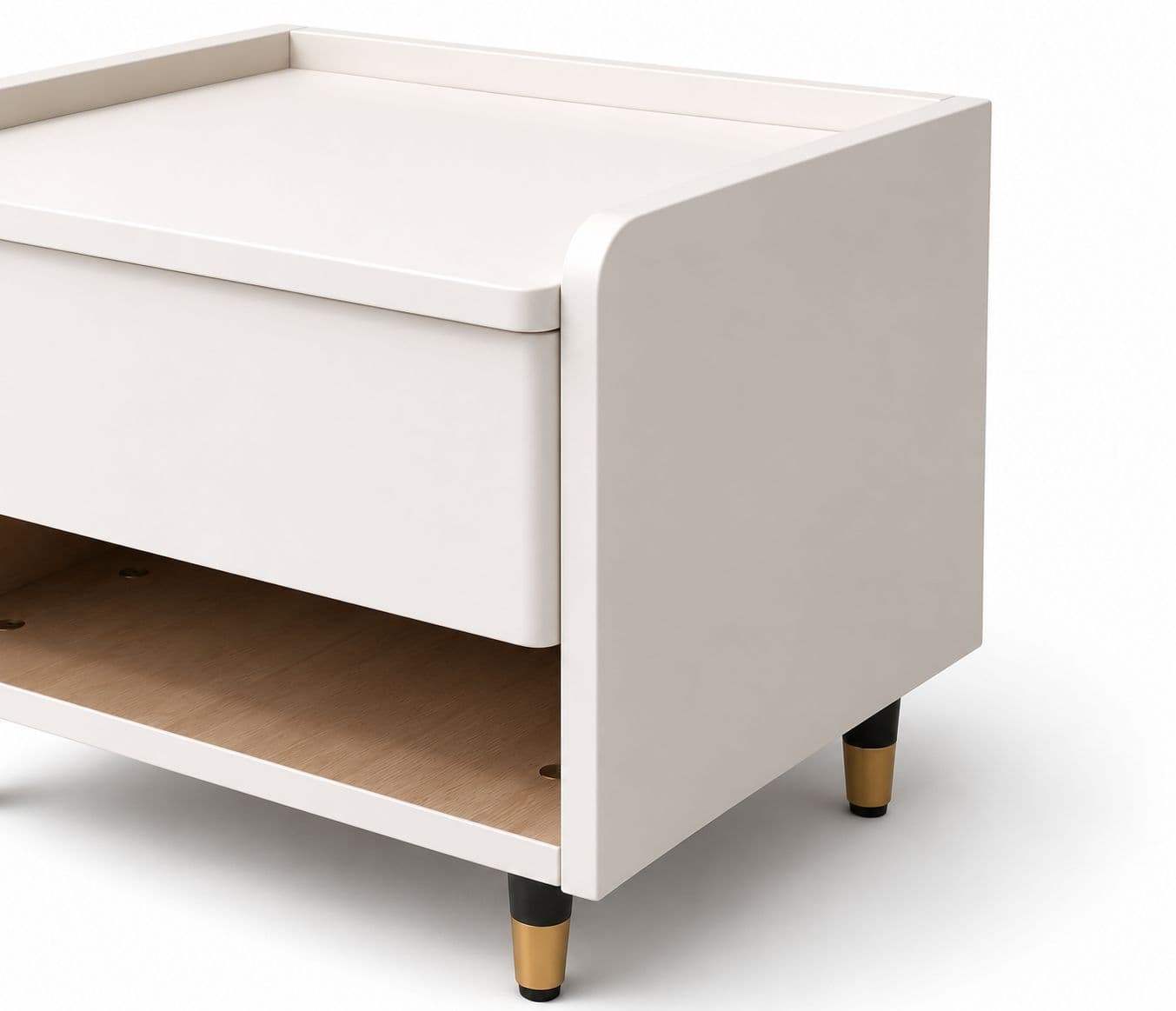 Image 17 for 45006 Bedroom Set Size 72x78 With Hydraulic Storage 2 Bed Side Table + 6 Door Wardrobe (BTM)(WF OTD)