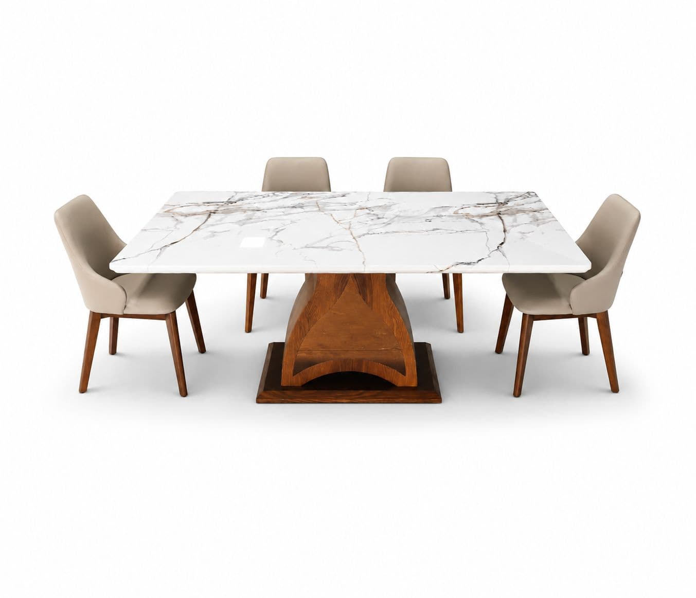 Image 3 for Imported Dining Set- 1+4 Seater 189-8894 Chair D302