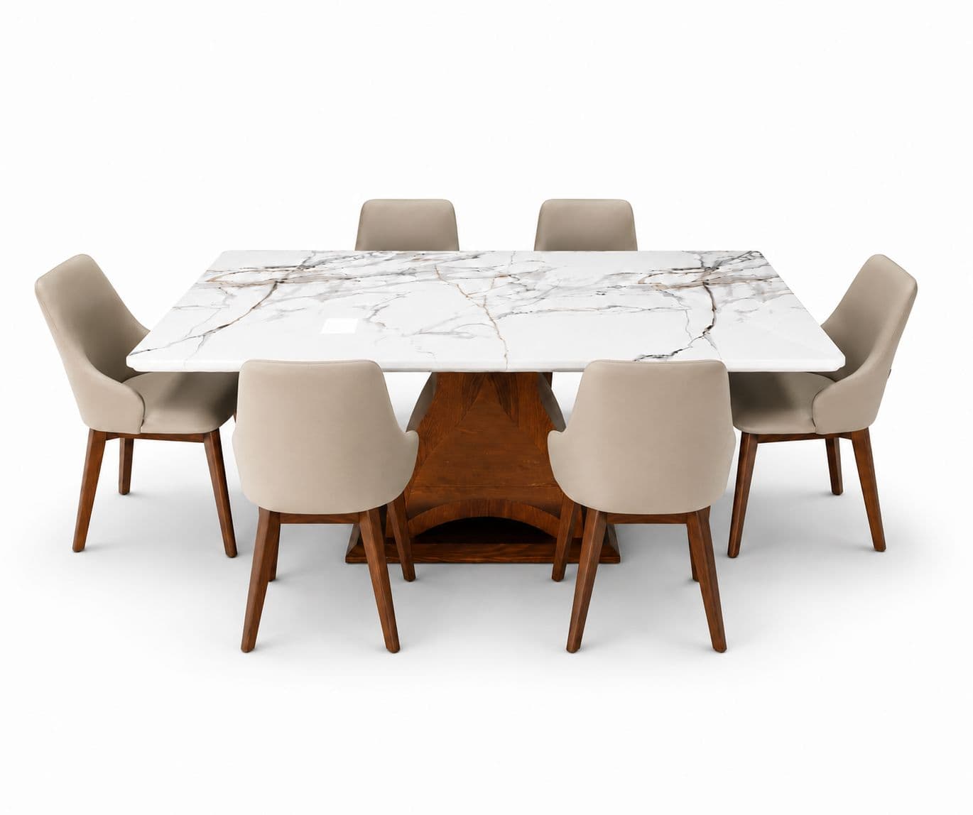 Image 2 for Imported Dining Set- 1+4 Seater 189-8894 Chair D302