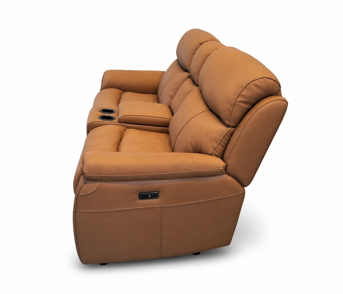 Image 16 for UXW9020M Single Seater Power Recliner Leather (WH)
