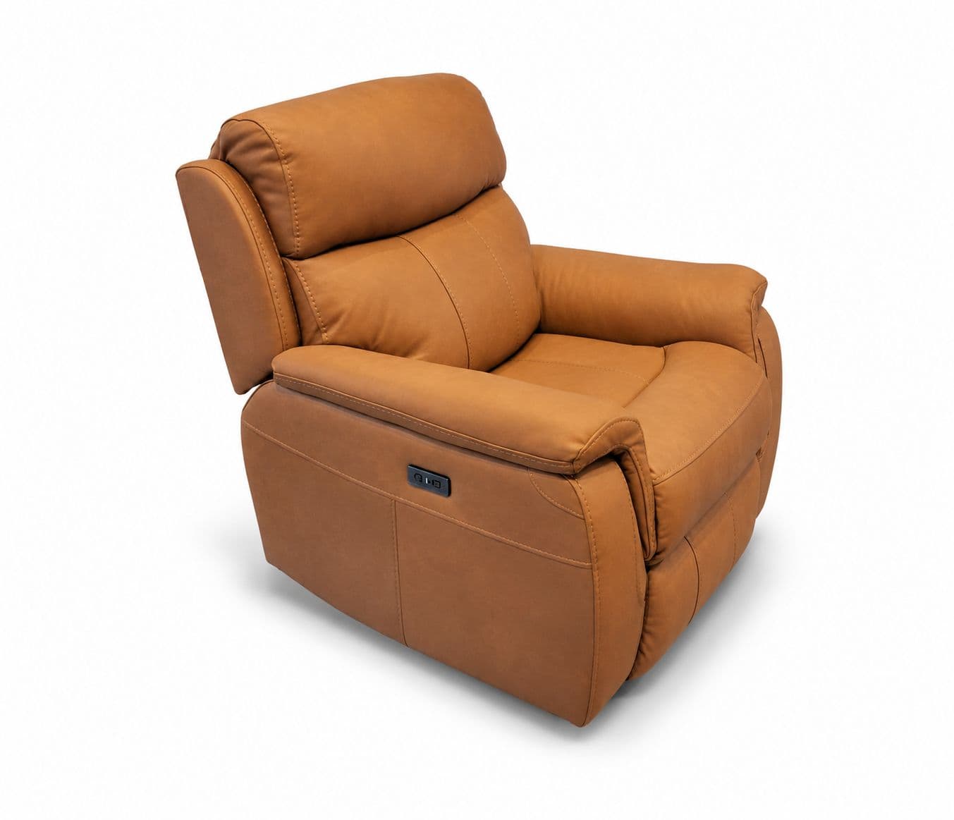 Image 19 for UXW9020M Single Seater Power Recliner Leather (WH)