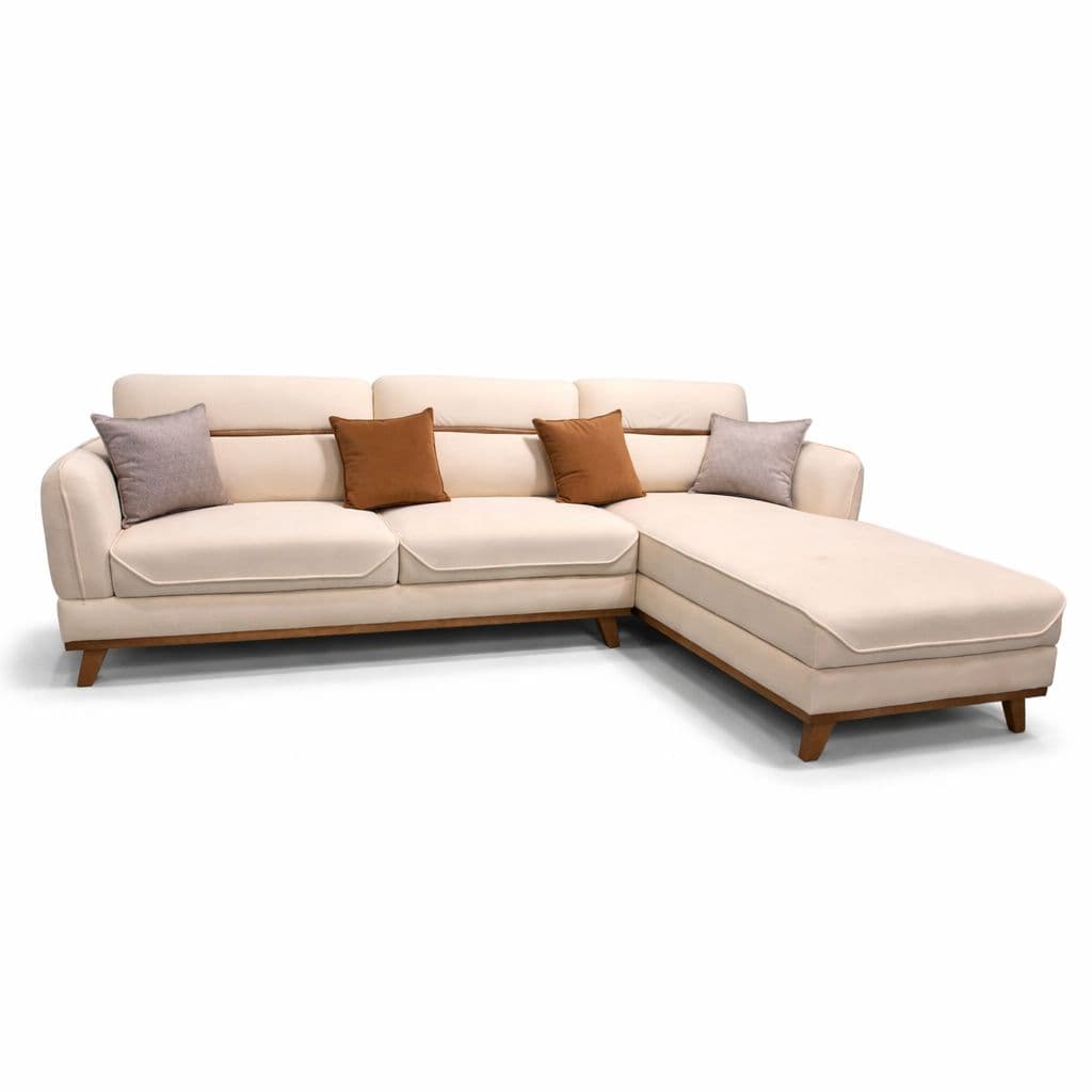 Image 7 for Boxter Sofa 3+L Seater Velvet Suede Fabric (HYD OTD)