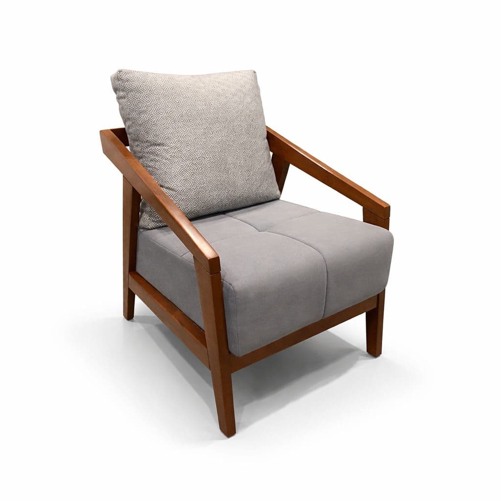 Image 9 for Ghana Teak 3+2+1 Seater Sofa Suede Fabric (HYD)(BWD)(BTM)