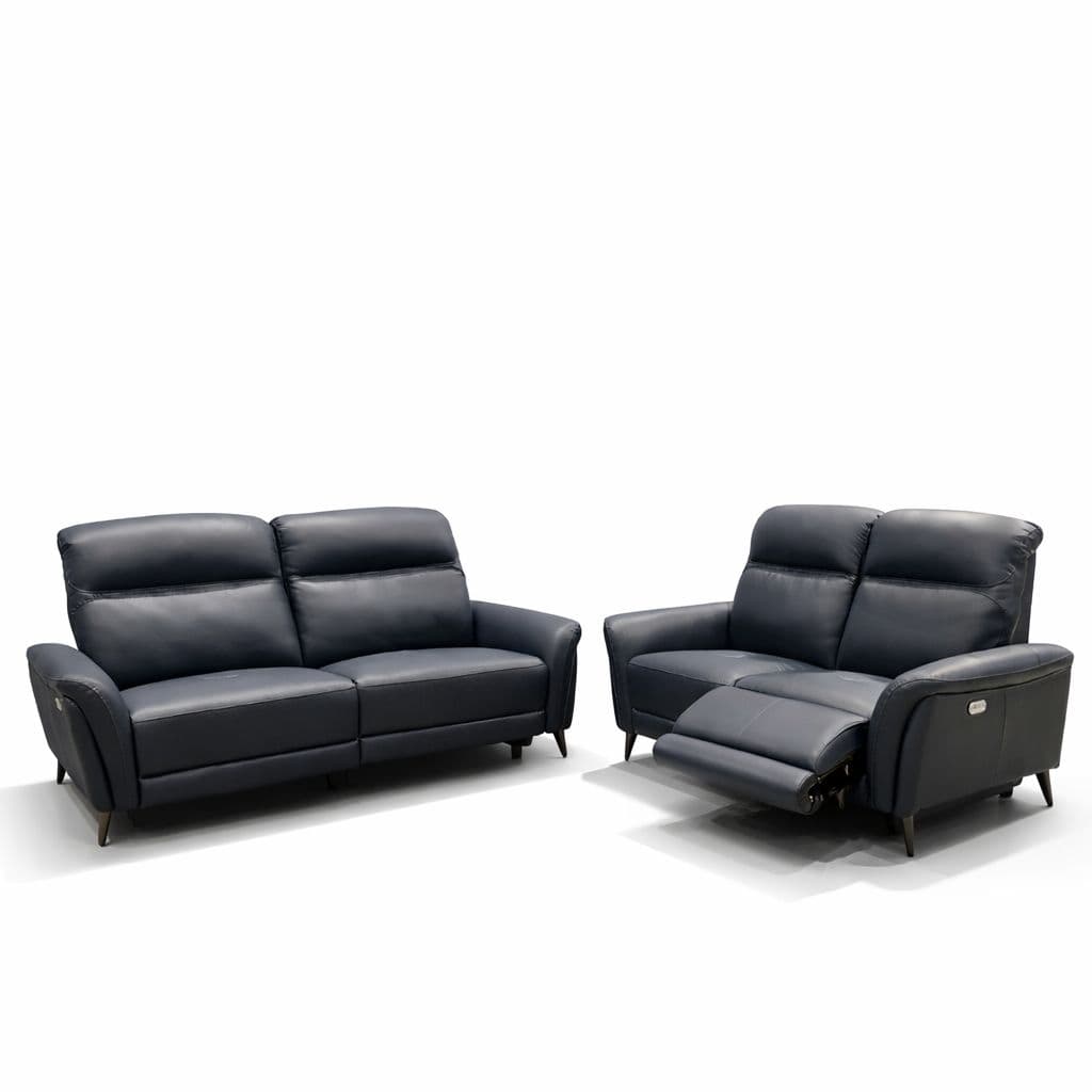 Image 4 for 6664 Electric Recliner Leather Half 3+2 (CP)