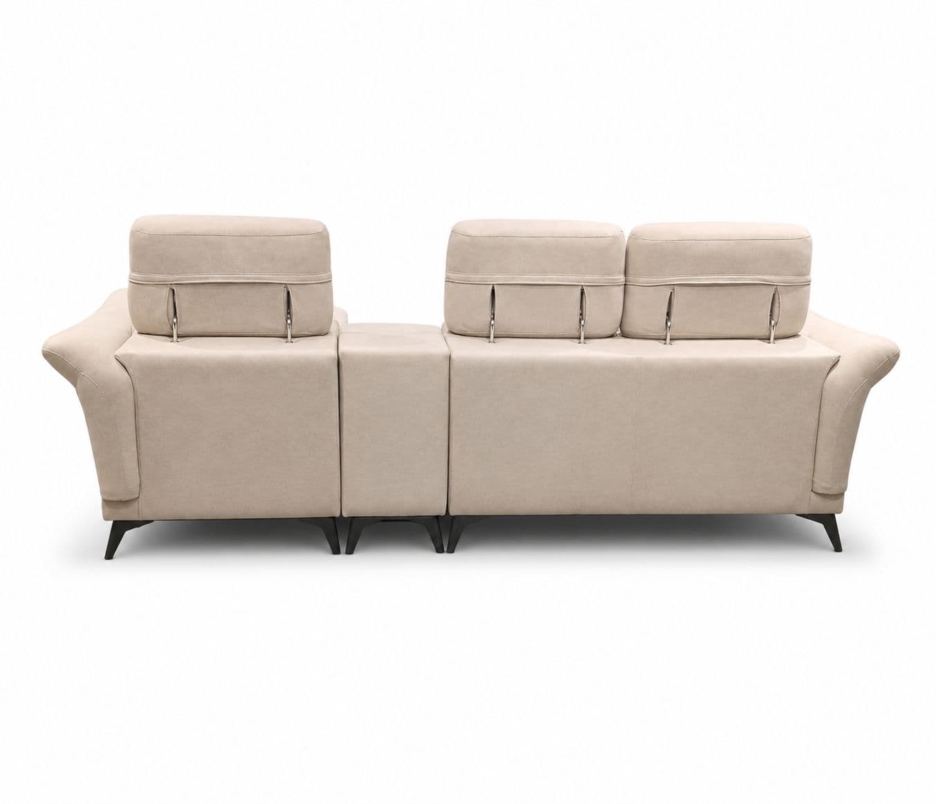 Image 12 for Topaz Sofa Set 3+2 Seater Fabric With Solid Neem Wood