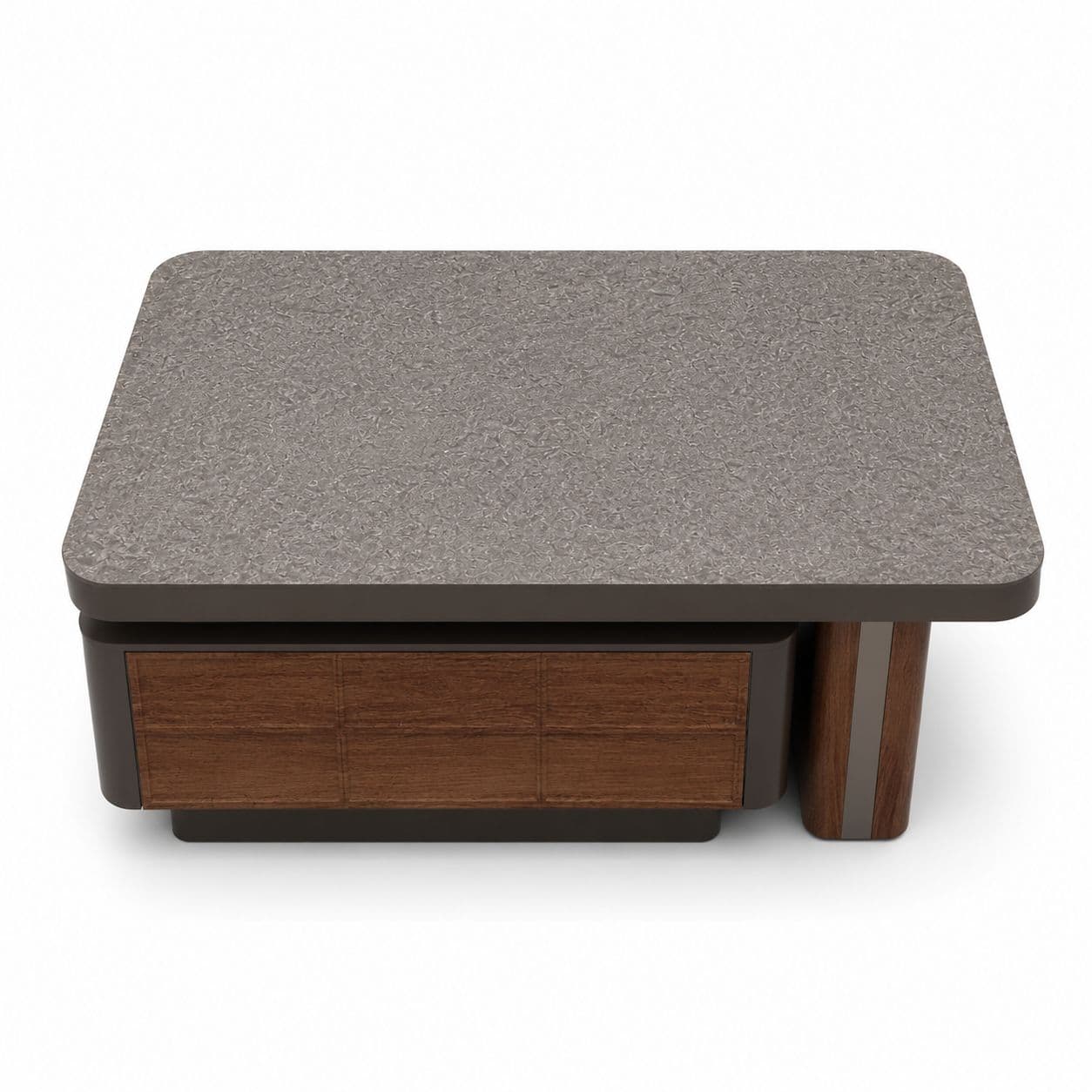 Image 6 for Center Table 8369 With Ceramin Top And Wooden Base (HYD)