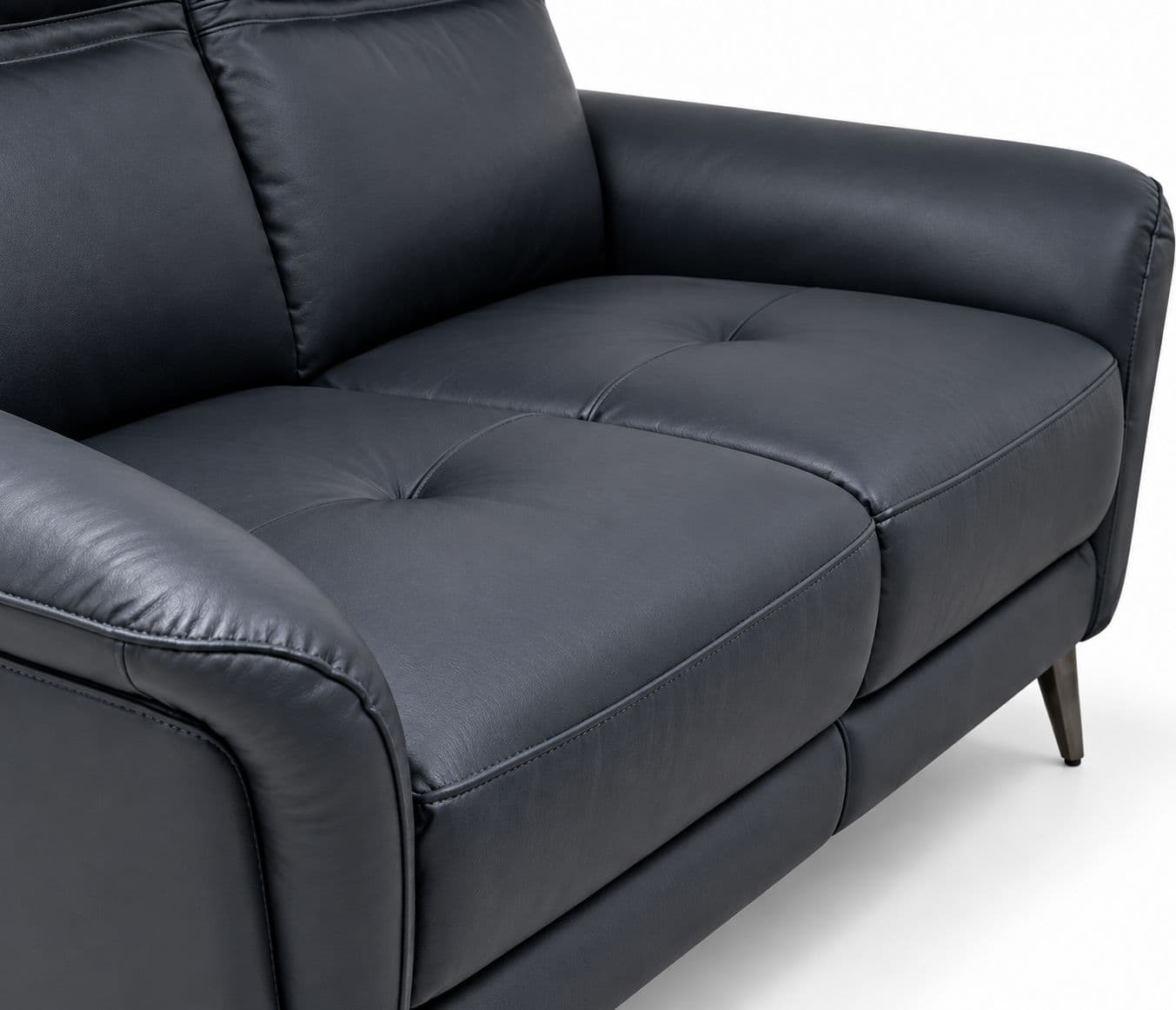 Image 4 for 6664 2 Seater Static Sofa With Pure Body Touch Leather (WH)