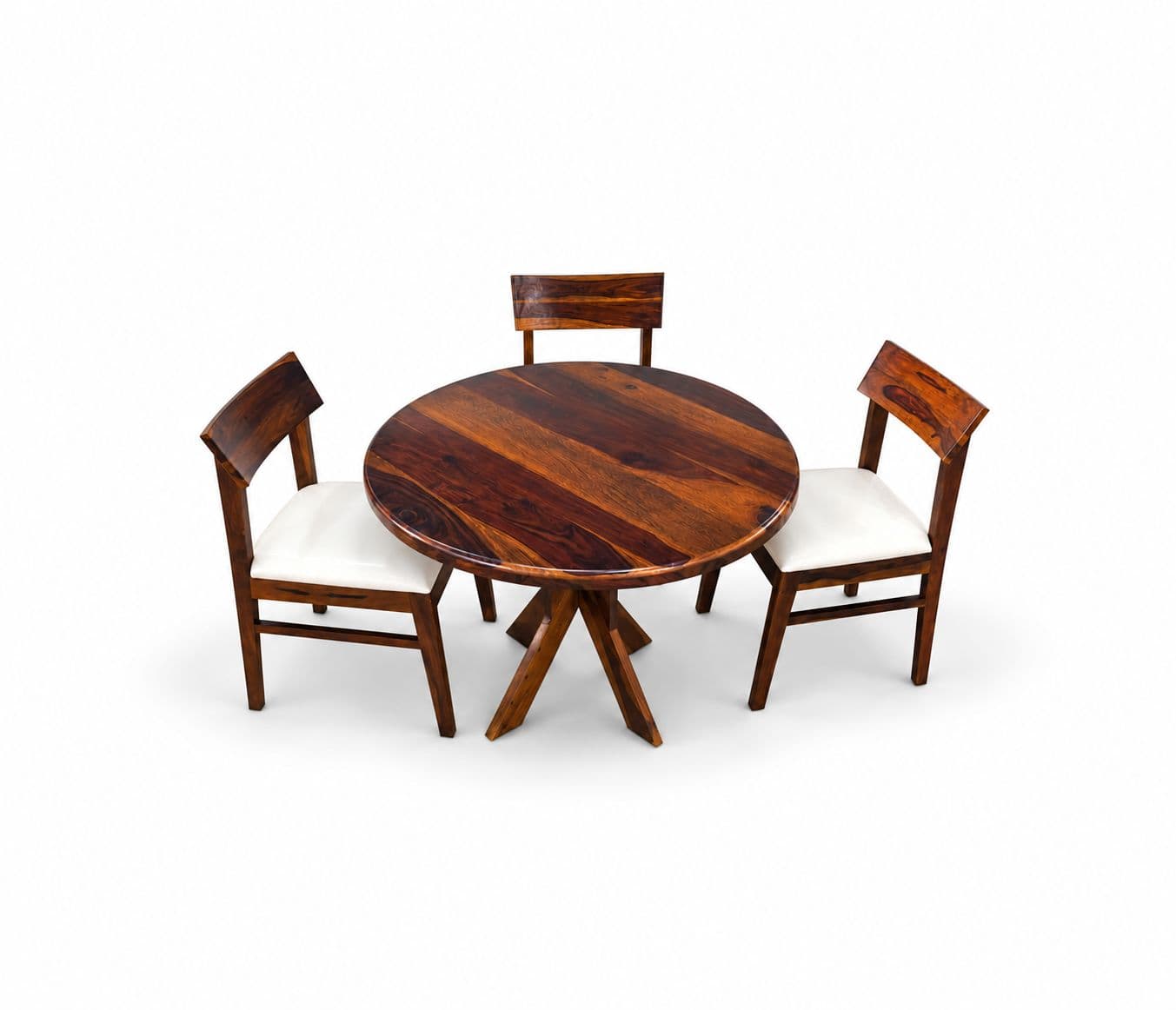 Image 3 for Drew Dining Set 1+4 Seater (WH)