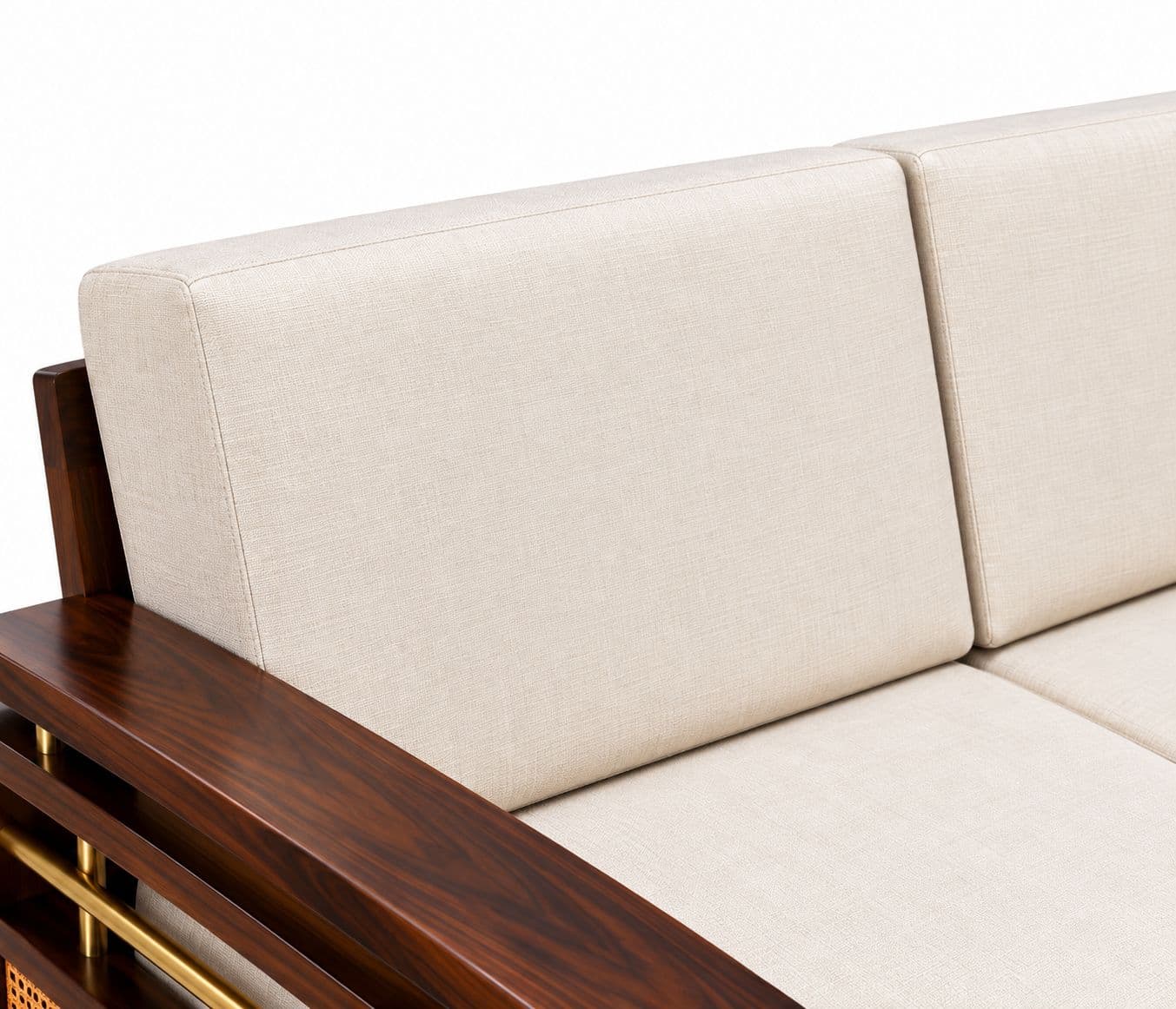 Image 6 for Vrinda Sofa Set 3+1+1 Seater (WH)
