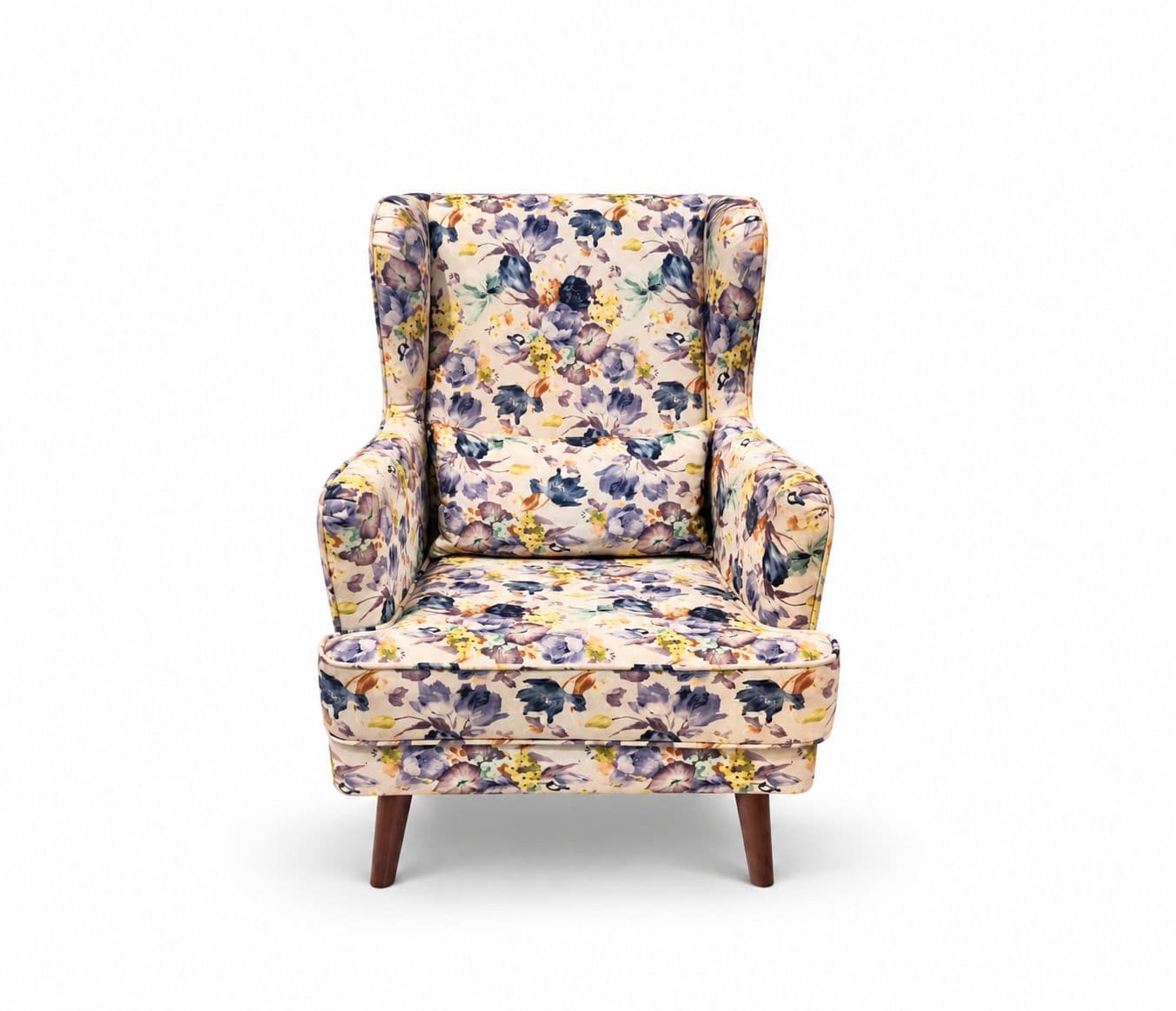 Image 7 for Verda Wing Chair With Fabric Single Seater (BTM OTD)
