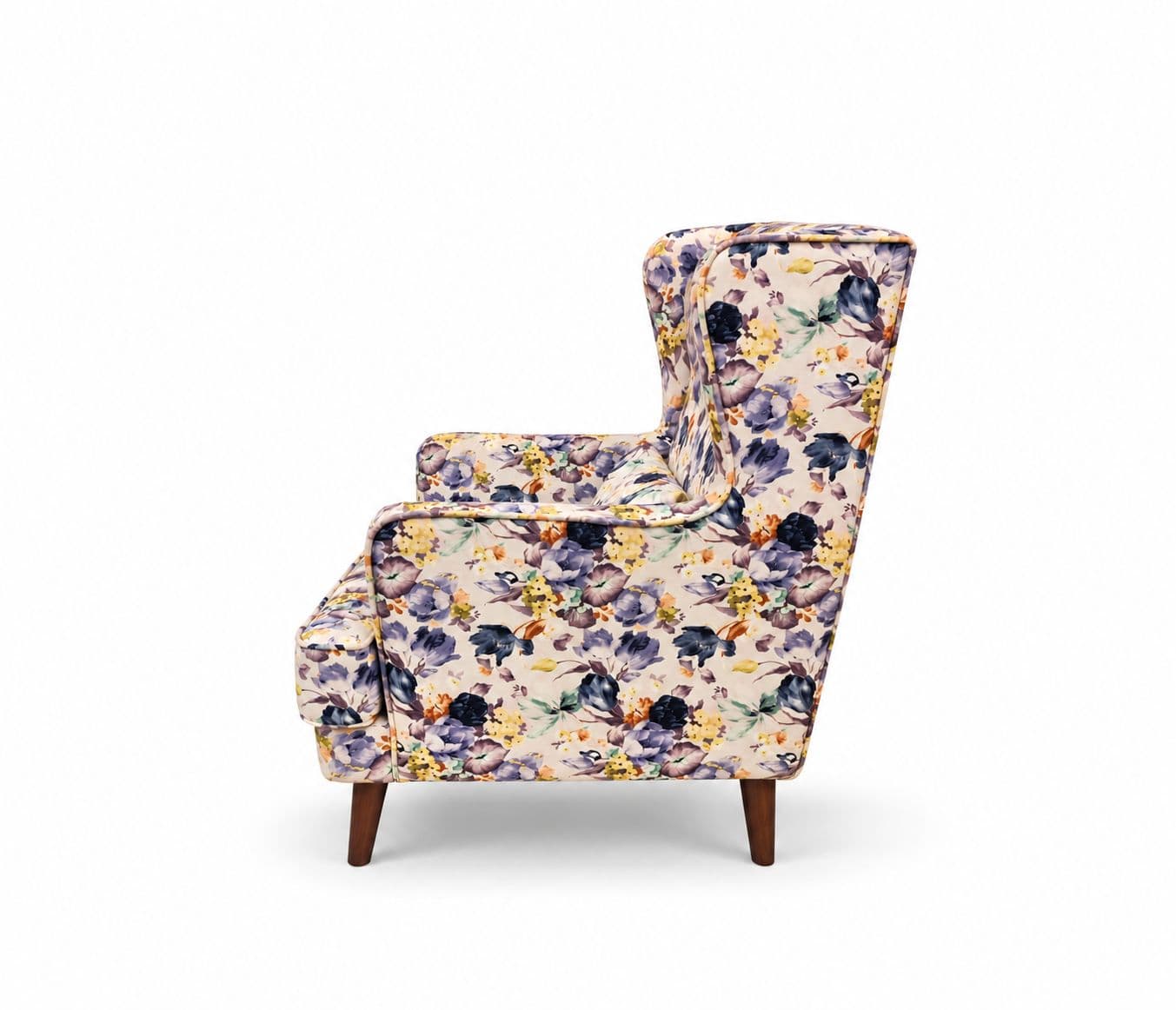 Image 8 for Verda Wing Chair With Fabric Single Seater (BTM OTD)