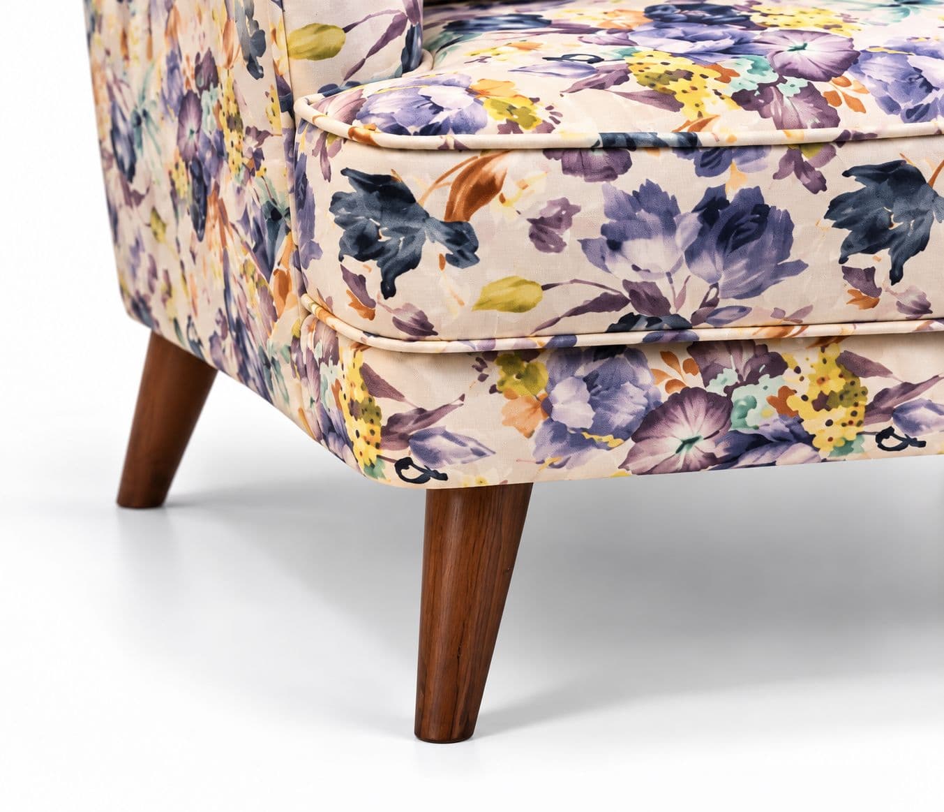 Image 5 for Verda Wing Chair With Fabric Single Seater (BTM OTD)